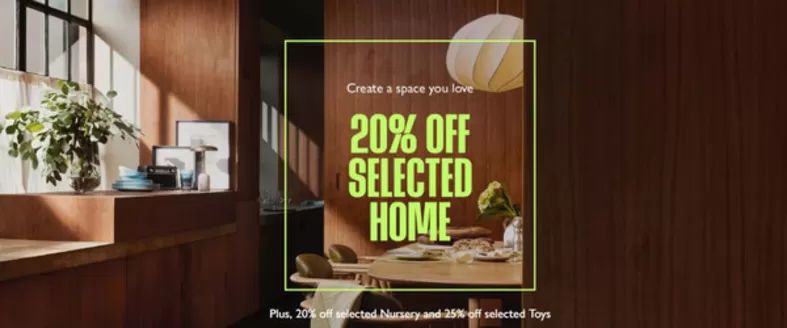 John Lewis catalogue | 20% Off Selected Home | 2026-10-20T00:00:00.000Z - 2026-10-25T00:00:00.000Z
