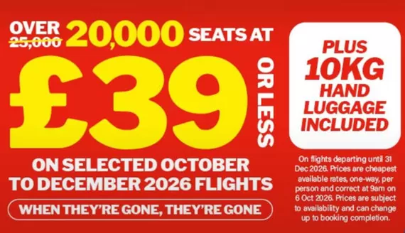 Jet2 catalogue | On Selected October To December 2026 Flights | 2026-10-21T00:00:00.000Z - 2026-12-31T00:00:00.000Z