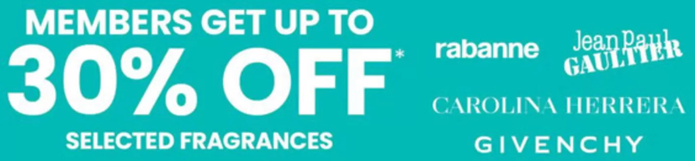 The Fragrance Shop catalogue | Memeber Get Up To 30% Off* | 2026-10-21T00:00:00.000Z - 2026-11-18T00:00:00.000Z
