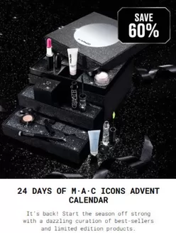 MAC Cosmetics catalogue in St Margarets | 24 Days Of MAC Icons Advent Clandar | 2026-10-27T00:00:00.000Z - 2026-11-04T00:00:00.000Z
