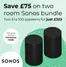 Hughes catalogue in Liverpool | Save £75 On Tow Room Sonos Budle | 2025-12-03T00:00:00.000Z - 2025-12-18T00:00:00.000Z