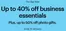 Vistaprint catalogue in Brighton | Up To 40% Off Business Essentials | 2026-01-13T00:00:00.000Z - 2026-01-15T00:00:00.000Z