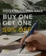 Cross catalogue | Buy One Get One 50% Off | 2026-10-23T00:00:00.000Z - 2026-10-31T00:00:00.000Z