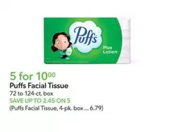 Puffs - Facial Tissue