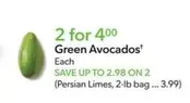 Green Avocados
