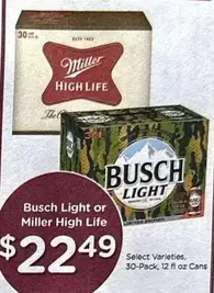 Miller - Light or High Life