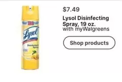 Lysol - Disinfecting Spray