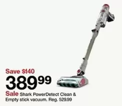 Shark - PowerDetect Clean & Empty stick vacuum