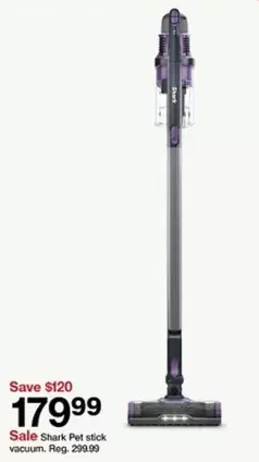 Shark - Pet stick vacuum