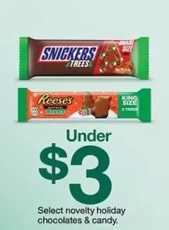 Snickers - novelty holiday chocolates & candy