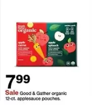 Apple - Organic sauce Pouches