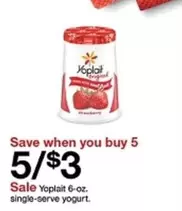 Yoplait - 6-oz. single-serve yogurt