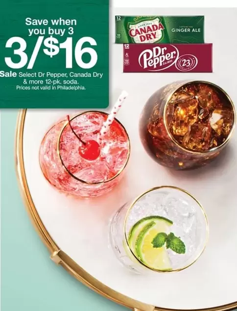 Dr Pepper - , Canada Dry