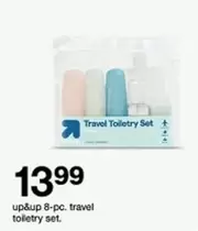 8-pc. travel toiletry set