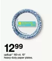 Heavy-Duty - 150-ct. 10" heavy-duty paper plates