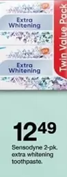 Sensodyne - 2-pk. extra whitening toothpaste