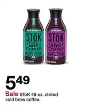 48-oz. chilled cold brew coffee