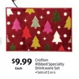 Ribbed Specialty Drinkware Set