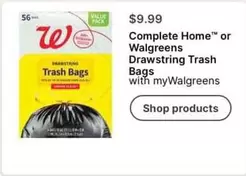 Drawstring Trash Bags