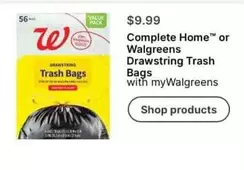 Drawstring Trash Bags