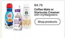 Starbucks - Coffee Mate or Creamer