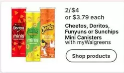 Doritos - Mini Canisters