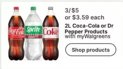 Coca-Cola -  or Dr Pepper Products