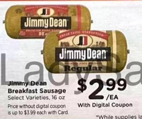 Jimmy Dean - Breakfast Sausage