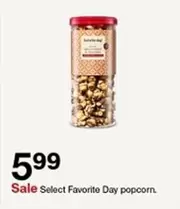 Select Favorite Day popcorn