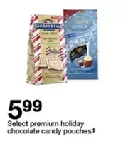 Holiday Chocolate Candy Pouches