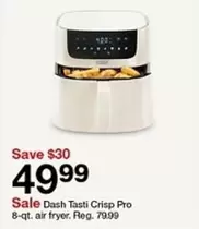 Tasti Crisp Pro 8-qt. air fryer