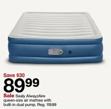 dual - AlwayzAire queen-size air mattres