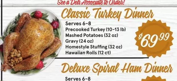 Classic Turkey Dinner