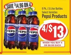 Pepsi -  Products