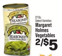 Margaret Holmes - Vegetables