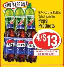 Pepsi -  Products