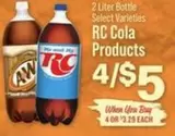 RC Cola -  Products