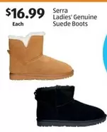 Ladies' Genuine Suede Boots