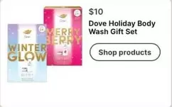 Dove - Holiday Body Wash Gift Set