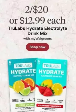 Splash - Hydrate Electrolyte Drink Mix