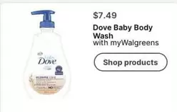 Dove - Baby Body Wash