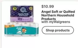 Plush - Angel Soft or Quilted Northern Household Products