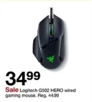 Logitech - G502 HERO wired gaming mouse