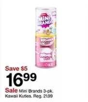 Mini Brands 3-pk. Kawaii Kuties