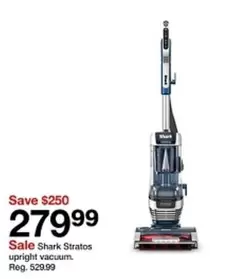 Shark - Stratos upright vacuum