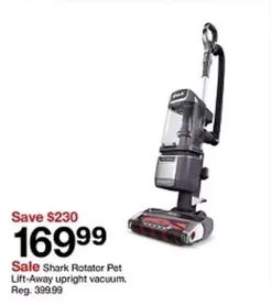 Shark - Rotator Pet Lift-Away upright vacuum