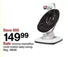 mamaRoo multi-motion baby swing