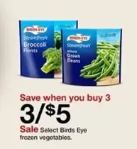 Birds Eye - Frozen Vegetables