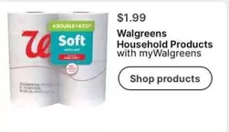 Household Products with myWalgreens