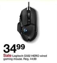 Logitech - G502 HERO wired gaming mouse